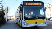 In Herblingen kam es beinahe zu einem Unfall zwischen einem Bus und einem Auto. Bild: zVg/VBSH