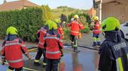 Die Feuerwehr Randental war zahlreich vor Ort. Bilder: Christoph Merki