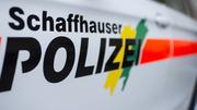Einsatzkräfte der Dörflinger und Diessenhofer Feuerwehr, der Thurgauer Polizei und Beamte der Schaffhauser Polizei standen im Einsatz. Bild: Roberta Fele