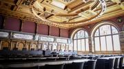 Blick in den verwaiste Kantonsratsaal, am Freitag, 20. Maerz 2020.  (Melanie Duchene / Schaffhauser Nachrichten)