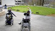 Der Aktionsplan sieht auch gezielte Massnahmen für schulpflichtige Kinder und Jugendliche mit Behinderung vor. Bild: Keystone