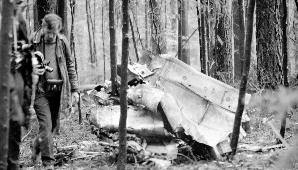 21. Februar 1970: Beim schlimmsten Terror-Anschlag in der Schweiz verlieren bei Würenlingen 47 Menschen ihr Leben, nachdem eine Bombe im Frachtraum einer Swissair-Maschine auf dem Flug nach Tel Aviv explodiert war. Bild: Keystone
