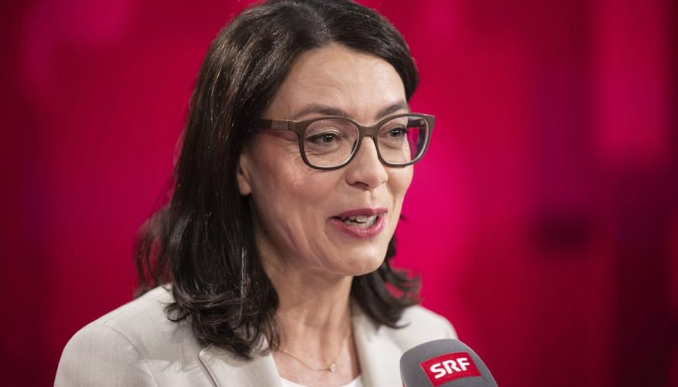 SRF-Direktorin Nathalie Wappler tritt auf Ende 2026 ab. Bild: Keystone
