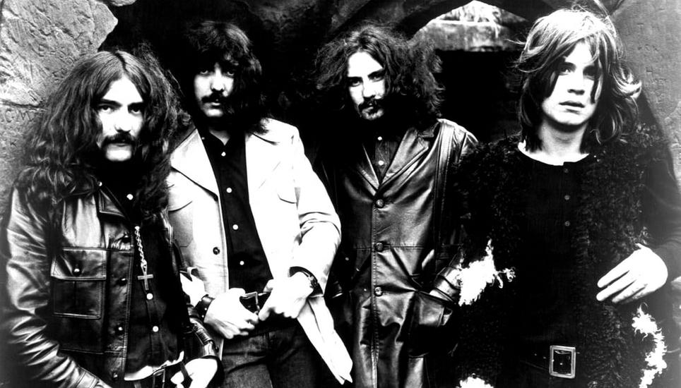 Black Sabbath in den Anfängen: Geezer Butler, Tony Iommi, Bill Ward und Ozzy Osbourne (von links). Bild: Michael Ochs Archives / Getty