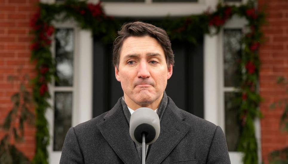 Kanadas Premierminister Justin Trudeau bleibt nur noch so lange im Amt, bis seine Nachfolge geklärt sei. Bild: Keystone