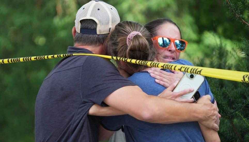 In der US-Grossstadt Minnesota ereigneten sich furchtbare Szenen. Bild: Alex Kormann / AP