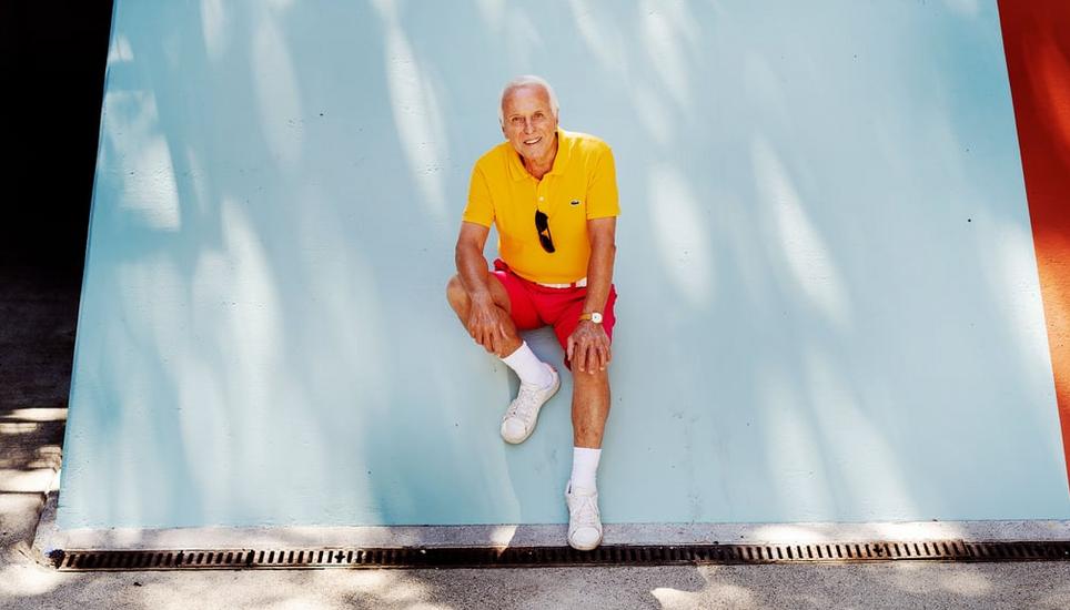 «Ich mich immer noch so wie mit 50. Das ist ein grosses Geschenk», sagt Walter Andreas Müller. Bild: Annick Ramp / NZZ