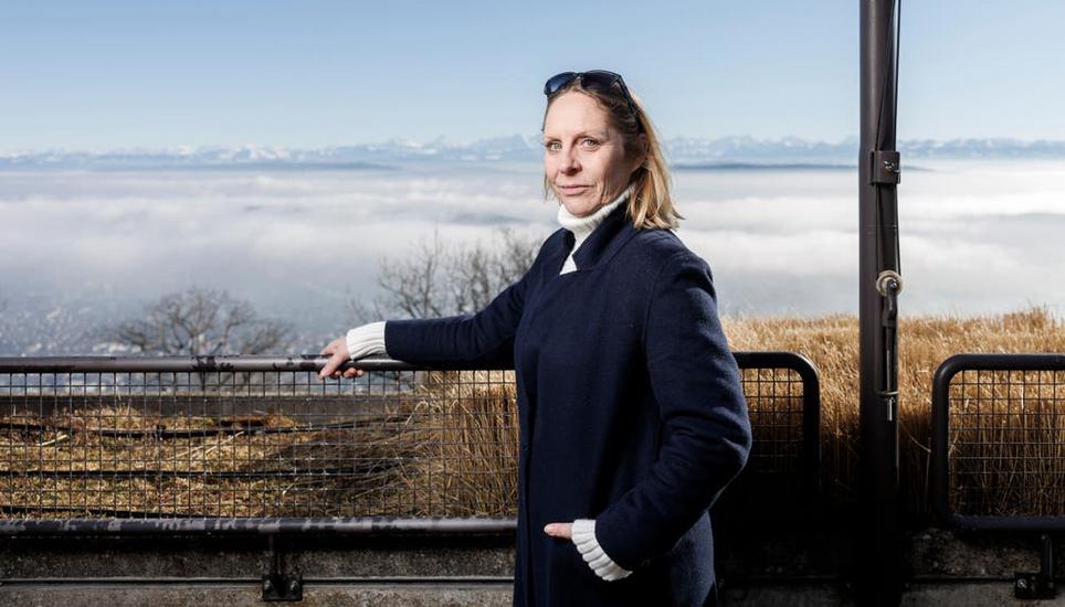 «Ich kannte das alles ja auch.» Die ehemalige Profisportlerin und Regisseurin Marion Rothhaar beim Sportleistungszentrum Magglingen. Bild: Severin Bigler / CH Media