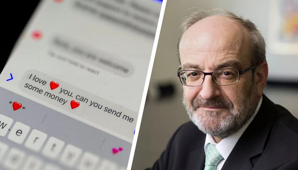 Gefahrenzone Internet: Wer online nach Liebe sucht, kann auf perfide Betrüger treffen. Bild:Tero Vesalainen/Getty/Montage: CH-Media