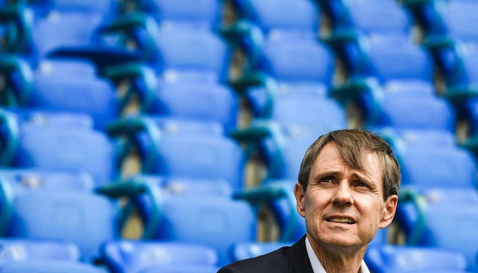 Bernhard Burgeners Aussichten fürs Fussballgeschäft waren auch schon besser. Bild: Daniela Frutiger / Freshfocus