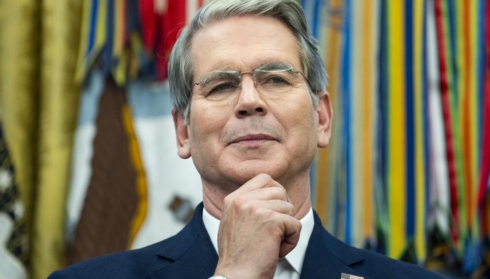 US-Finanzminister Scott Bessent. Bild: Bonnie Cash / Pool / EPA