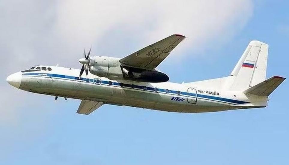 Eine solche Maschine des Typs An-24 ist in Russlands abgestürzt. Bild: Screenshot X