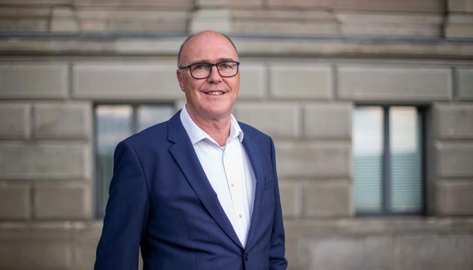 Er will in den Bundesrat: Martin Pfister, Mitte-Regierungsrat aus Zug. Bild: Stefan Kaiser / Luzerner Zeitung