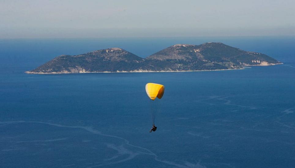 Noch unentdeckt von der Öffentlichkeit: Die albanische Adria-Insel Sazan. Bild: Armando Babani/Imago