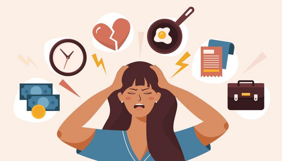 Stress kennen alle. Wird er aber zum Dauerzustand, macht er krank. Bild: Getty