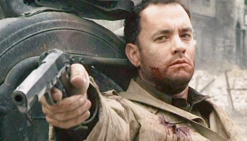 Ikonische Filmfigur: Tom Hanks feuert als Captain Miller seinen letzten Schuss in «Saving Private Ryan» ab. ZVG