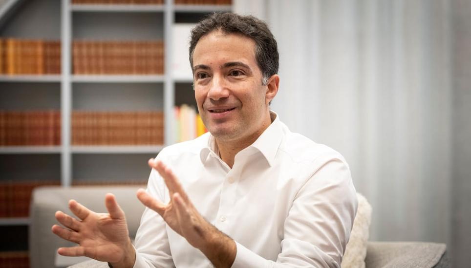 Noch bis Dezember ist er Präsident des Ständerates: Andrea Caroni. Bild: Andrea Tina Stalder / St.Galler Tagblatt