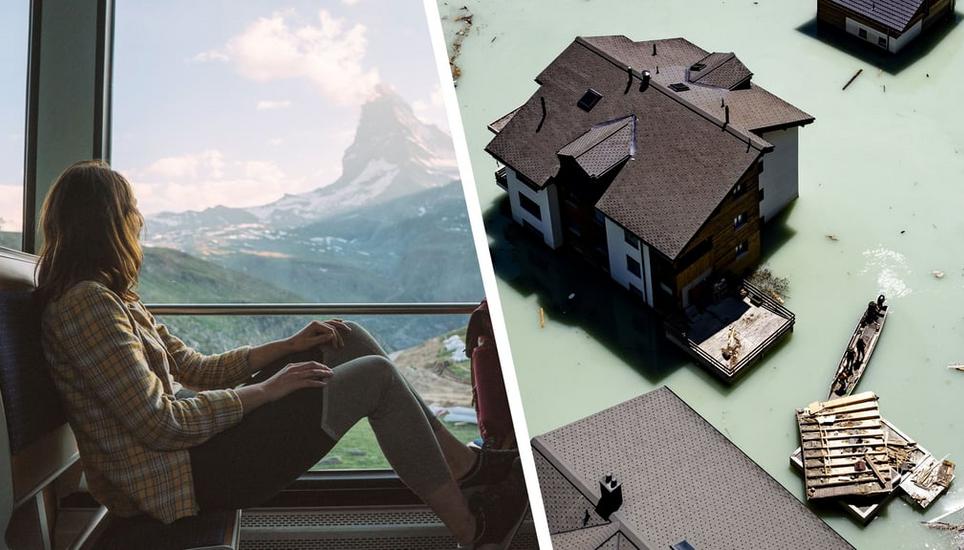 Abstand gewinnen mit Blick aufs Matterhorn: Zermatt offeriert der Bevölkerung von Blatten drei Übernachtungen im Hotel oder in einer Ferienwohnung. Bild: Getty