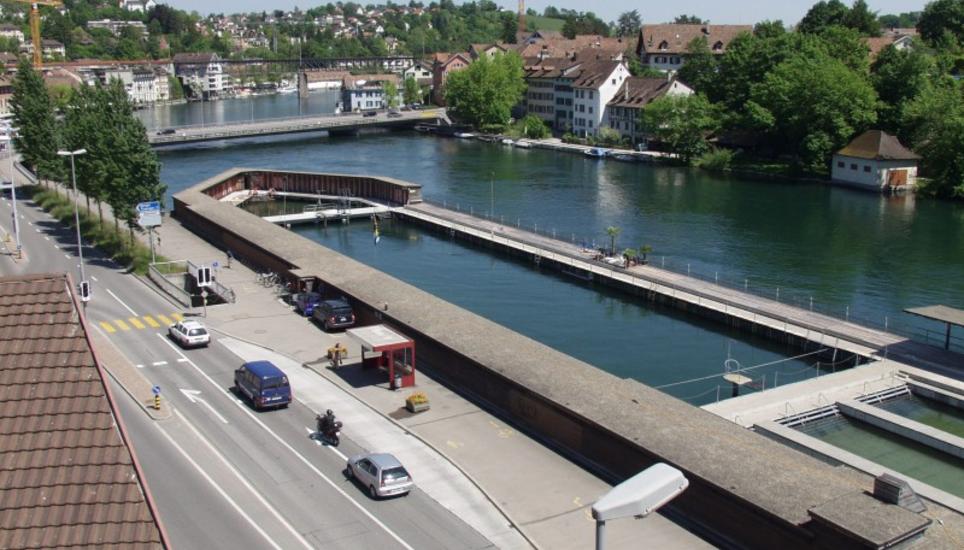 Die Rhybadi. Bild: Archiv