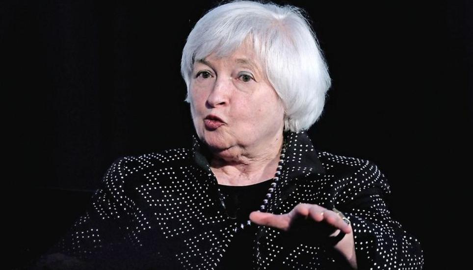 Will nicht am Leitzins schrauben: Die Chefin der US-Notenbank Fed, Janet Yellen. Es ist die sechste Zinsentscheidung in Folge, in der die Notenbank den Zinssatz unberührt lässt. Bild Key