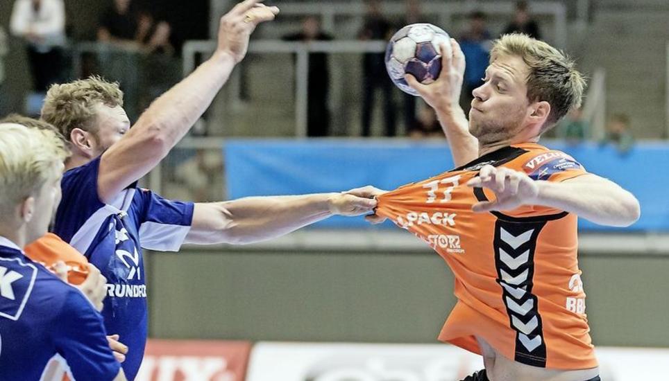 Bisher in absoluter Topform: Gabor Cszasar (r.) gegen Bjerringbro-Silkeborg. Bild: Key