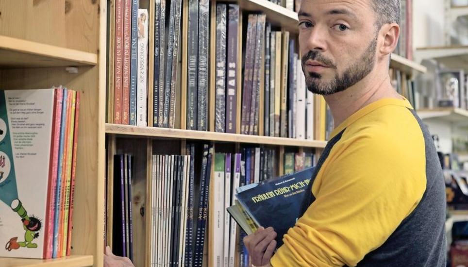 Grégoire Vuilleumier alias Rapper Greis beneidet die Rockszene um ihre älteren Vorbilder. Bild Janosch Abel