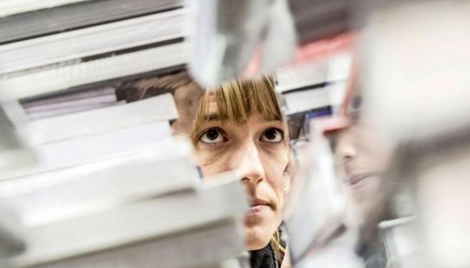 Eldorado für Bücherfans: An der Frankfurter Buchmesse, die am kommenden Mittwoch beginnt, werden dieses Jahr über 7000 Aussteller aus über 100 Ländern und 300 000 Besucherinnen und Besucher erwartet. Bild: Key
