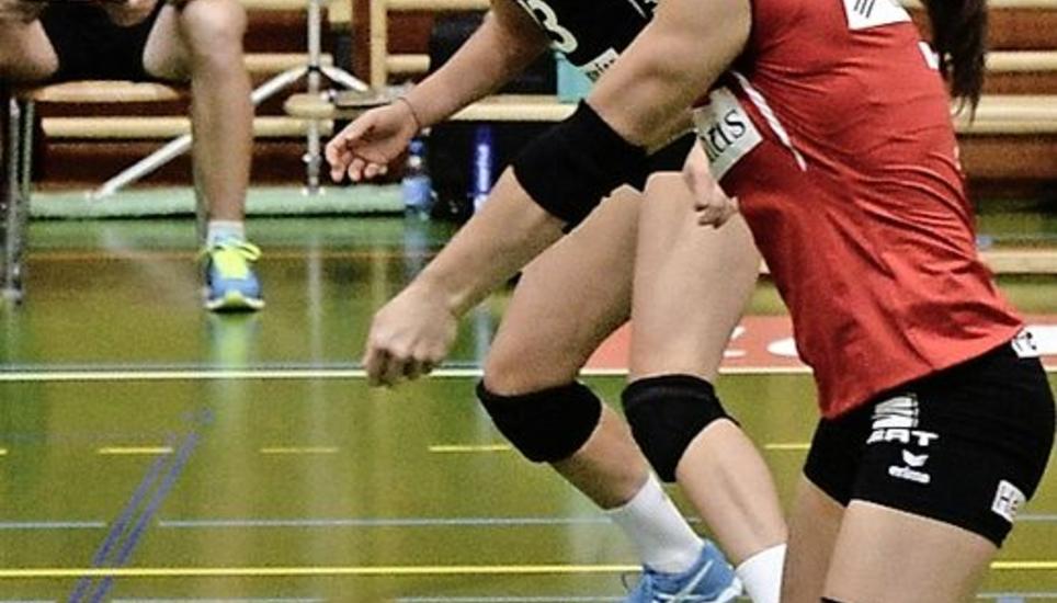 Libero-Spielerin Sandra Bacchi war in der Defensive gefordert. Bild Reinhard Standke