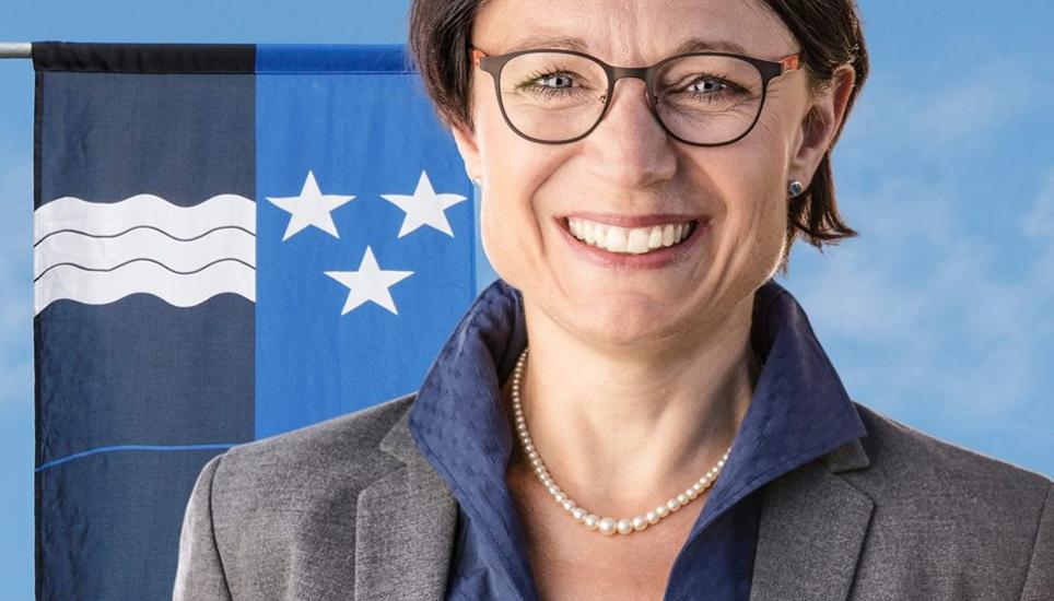 Nationalrätin Yvonne Feri lag bei der Auszählung der Regierungsratswahlen im Kanton Aargau nur knapp hinter Franziska Roth von der SVP. Bild: Facebook Yvonne Feri