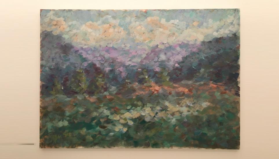 Regula Frei, Landschaft bei Lauchringen 3100 Fr.