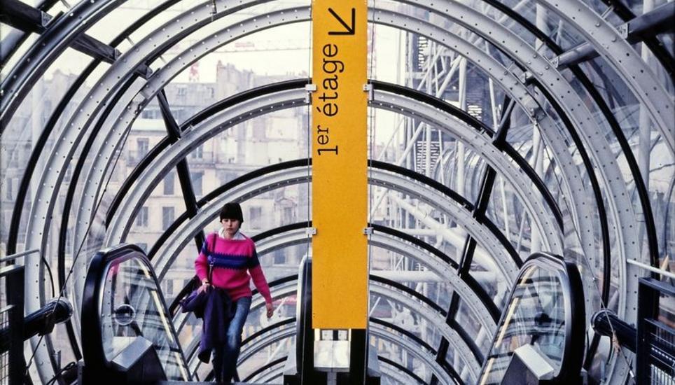 Die Ausstellung «Les Suisses de Paris» im Museum für Gestaltung rückt die Arbeiten bedeutender Paris-Schweizer ins Rampenlicht. Hier: Visual Design Association, Hiestand & Associés, Signaletik Centre Georges Pompidou, 1977. Bilder zvg / Museum für Gestaltung / Grafiksammlung