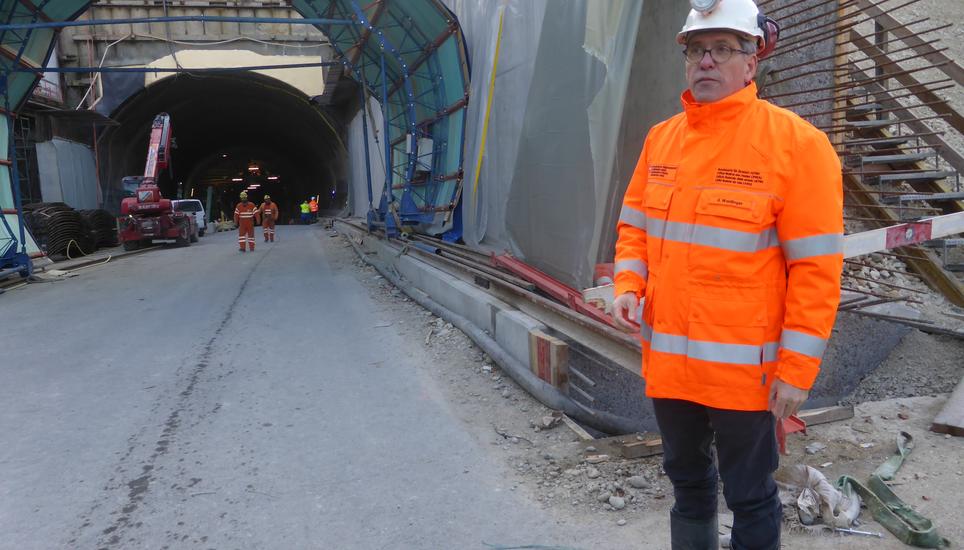 Die zweite Bauphase des Galgenbucktunnels hat begonnen. Bild: Radio Munot