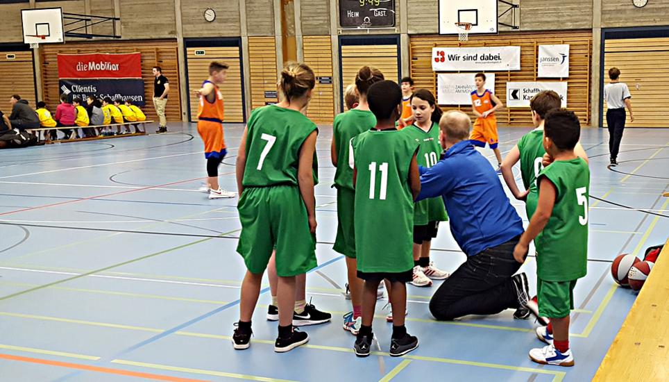 Coaching ist das A und O. Spielen müssen die Kids von A bis Z aber selber. Bild: PH