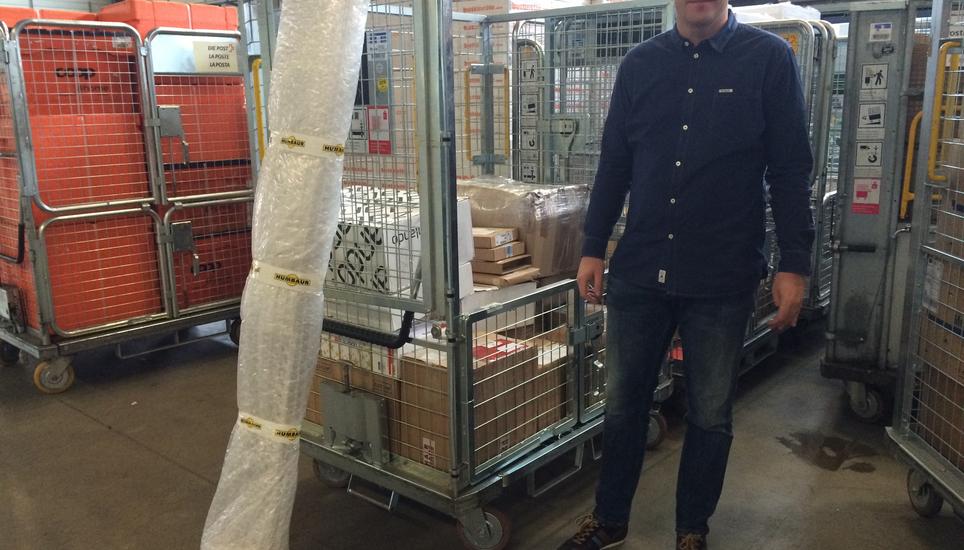 Christoph Mühlenmatter, Leiter Distributionsstelle Schaffhausen. Bild: Radio Munot