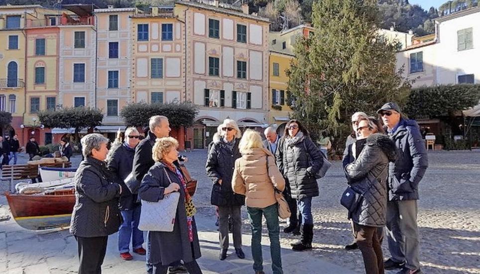 Portofino, das mondäne Seebad, hat sich seinen Fischerdörfchen-Charme bis auf den heutigen Tag erhalten.
