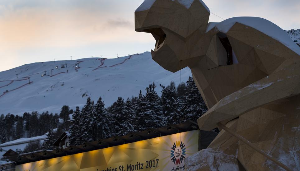 Die Ski-Weltmeisterschaften sind in Sankt Moritz gestartet. Bild: Key