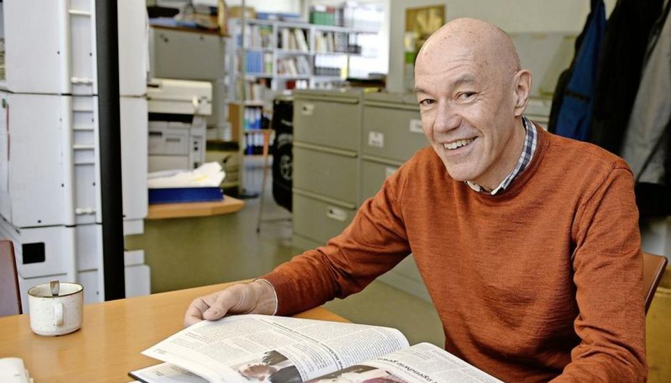 «Exekutivpolitiker wollen die Zeitung als Werbetrommel nutzen», sagt Bernhard Ott, Verlagsleiter der «Schaffhauser AZ». Die Rolle der Zeitung sei jedoch eine andere. Bild: Selwyn Hoffmann