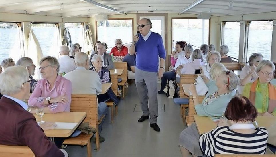 Nur zwei Jahre nach dem 75-Jahr-Jubiläum des Schaffhauser Vereins Zürich, zu dessen Anlass die Mitglieder eine Schiffsfahrt auf dem Zürichsee unternahmen, wird sich der Verein Anfang 2018 auflösen. Bild: zvg