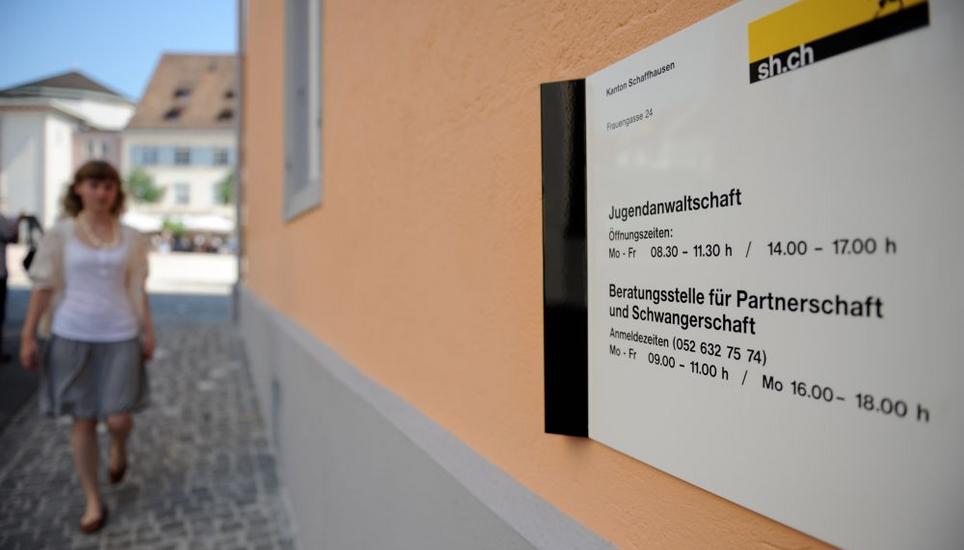 Beratungsstelle für Schwangerschaft und Abtreibung. Archivbild: Selwyn Hoffmann