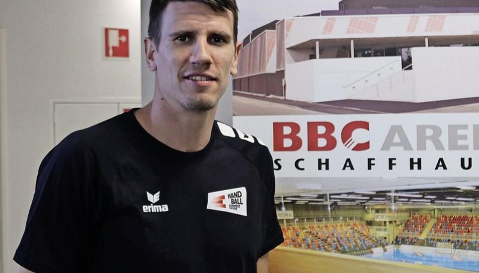 Andy Schmid, der Spielmacher des deutschen Meisters Rhein-Neckar Löwen, spielt heute mit dem Schweizer Nationalteam gegen die Weissrussen. Bild: Daniel Zinser