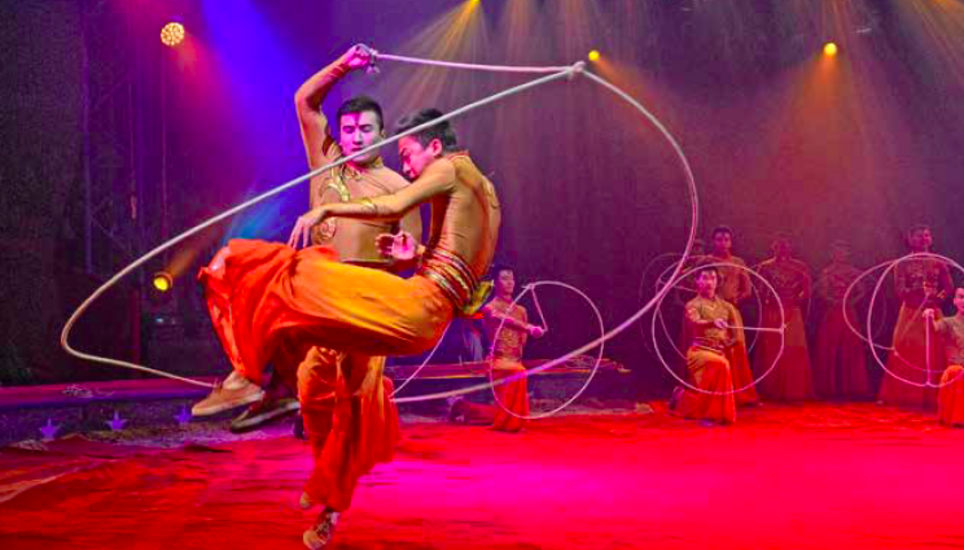 Der Zirkus Knie war diese Woche in Schaffhausen zu Gast und verzauberte die Besucher. Bild: Selwyn Hoffmann