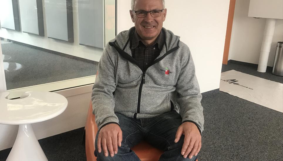 Josef Würms zeigt sich nach 100 Tagen im Amt als Beringer Gemeindepräsident zufrieden. Bild: Radio Munot