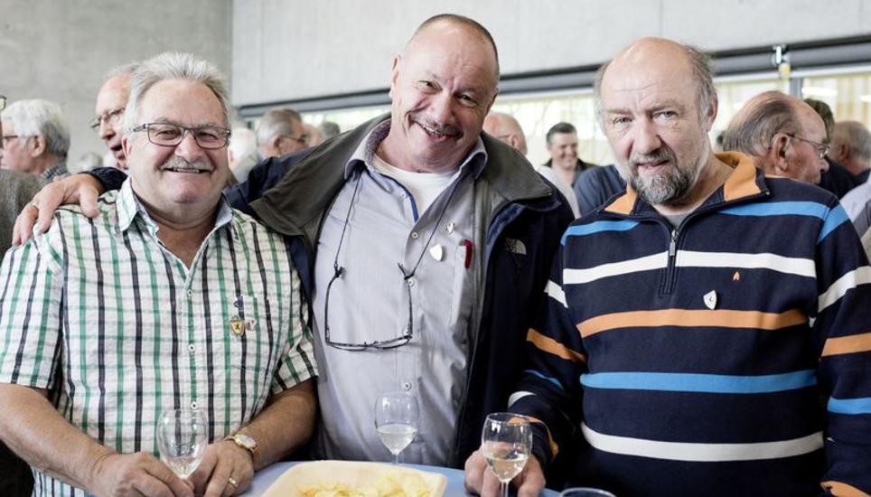 Genossen die 96. Landsgemeinde in Stein am Rhein: Harry Buchmann, Thomas Leu und Wolfgang Hatt (v. l.).