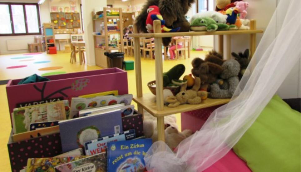 Der alte Kindergarten Rheingold wird ersetzt.