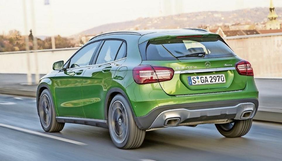Die bessere A-Klasse: Der Mercedes-Benz GLA wurde sanft modernisiert und ist nun fit für die zweite Halbzeit. Bild: zvg