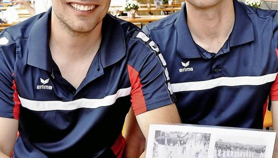 Vereinspräsident Kilian Weber (l.) und OK-Präsident Thomas Schaad.