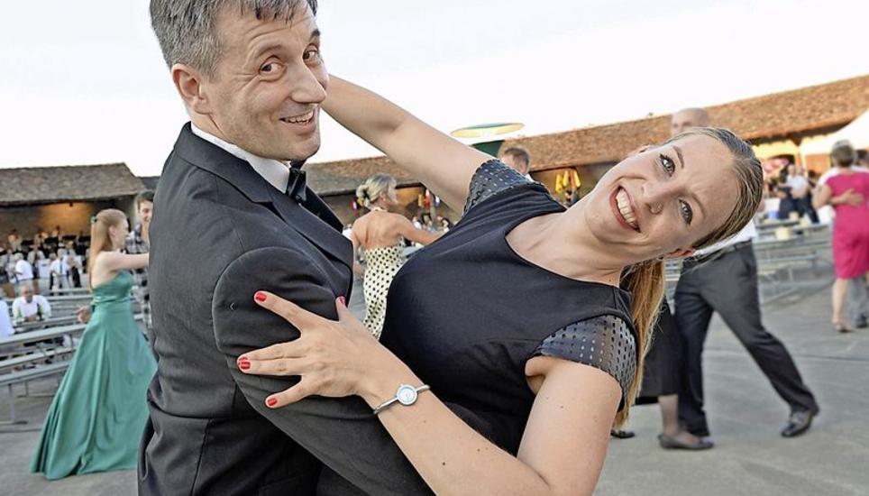 So tanzen können wie Profis: Paolo Biliotti und Simone Toellner vom Tanzzentrum Schaffhausen machten es vor.