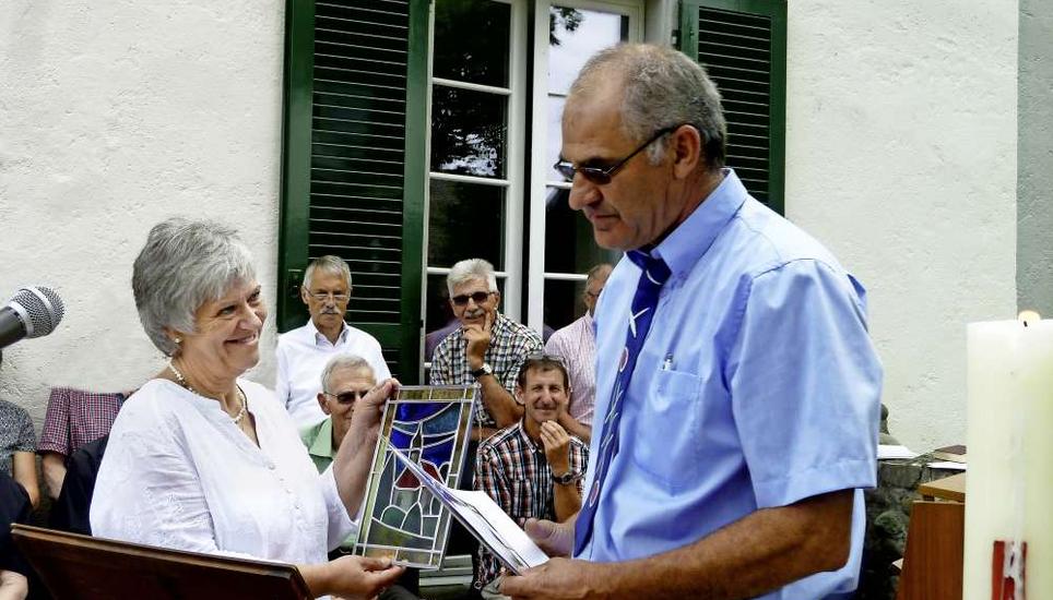 Bettina Hitz wurde nach 24 Jahren im Dienste der Kirche verabschiedet. Bild: Ursula Junker