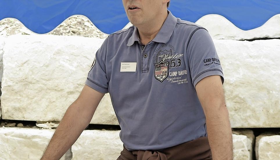 Präsident André Bachmann hielt die Festansprache. Bild: Rolf Hauser