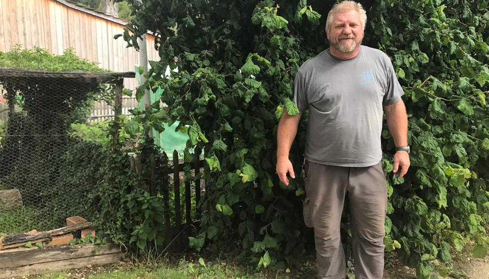 Clemens Gurtner, OK-Präsident des kantonalen Schwingfestes. Bild: Radio Munot